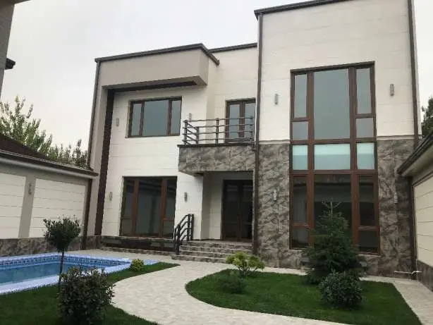 Отделка фасада кафельной плиткой